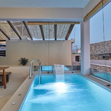 2 Bedroom Villa With Heated Swimming Pool-Spa Whirlpool-Bbq! Melidhónion المظهر الخارجي الصورة