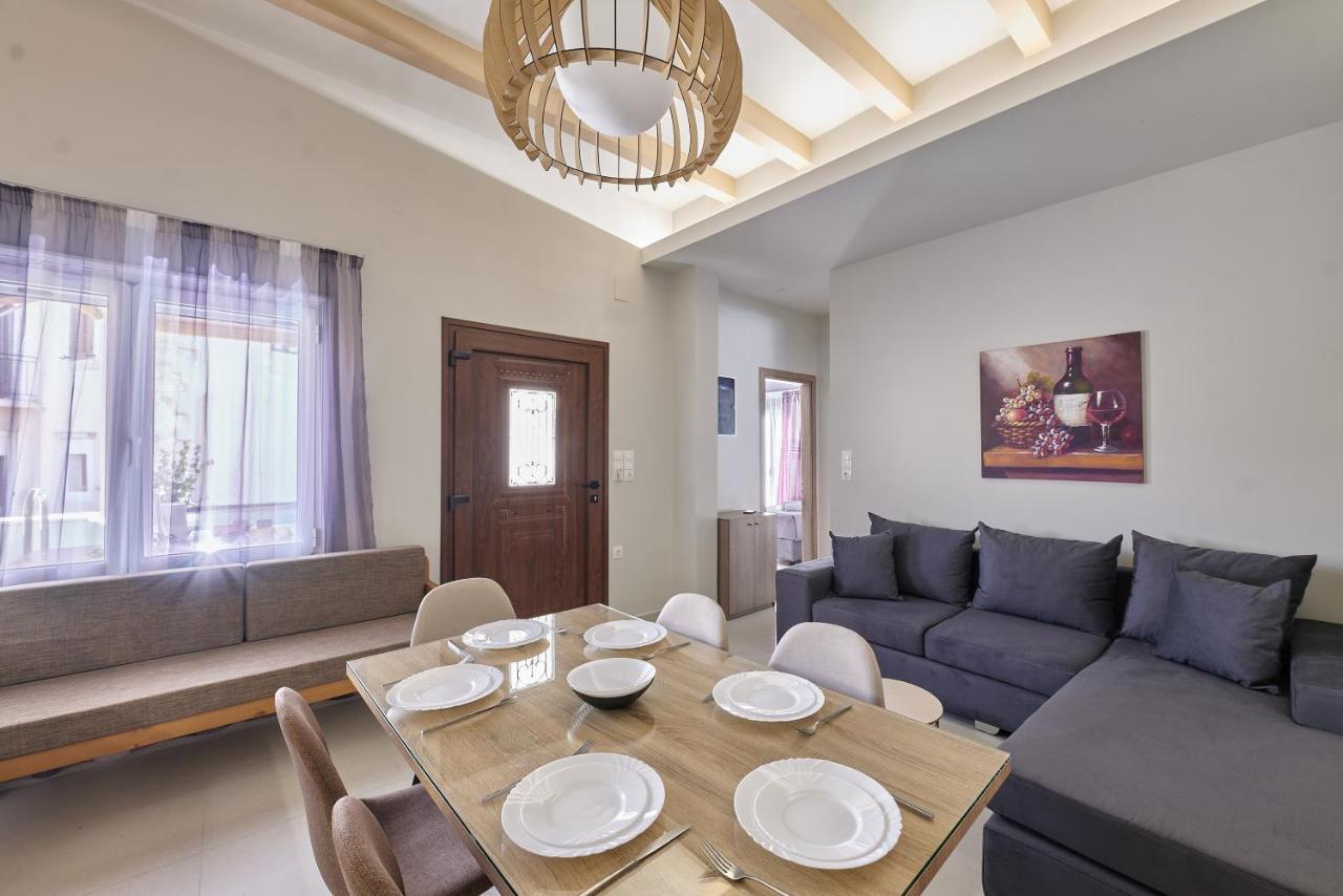 2 Bedroom Villa With Heated Swimming Pool-Spa Whirlpool-Bbq! Melidhónion المظهر الخارجي الصورة